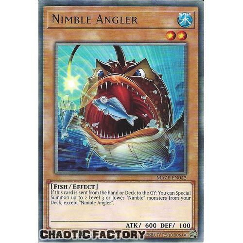 MAZE-EN042 Nimble Angler Rare 1st Edition NM