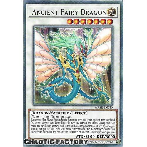 MAZE-EN050 Ancient Fairy Dragon Rare 1st Edition NM
