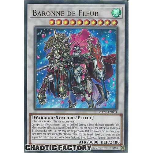 MAZE-EN051 Baronne de Fleur Ultra Rare 1st Edition NM