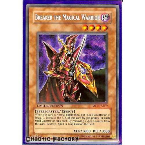 Breaker the Magical Warrior - MC2-EN002 - Secret Rare NM