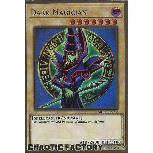 MGED-EN002 Dark Magician Premium Gold Rare 1st Edition NM