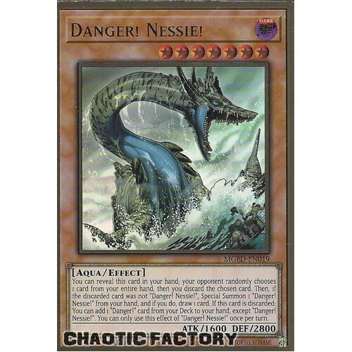 MGED-EN019 Danger! Nessie! Premium Gold Rare 1st Edition NM