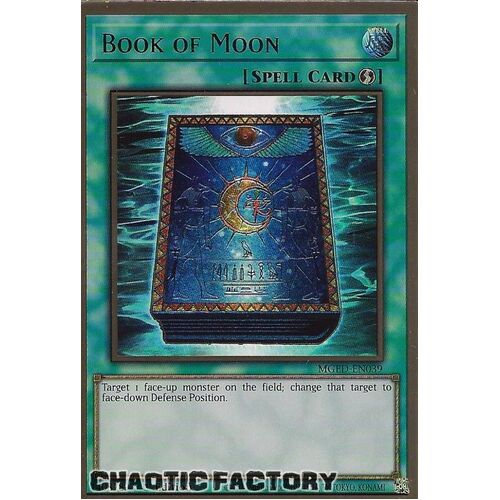 MGED-EN039 Book of Moon Premium Gold Rare 1st Edition NM
