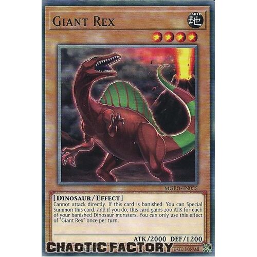 MGED-EN055 Giant Rex Rare 1st Edition NM