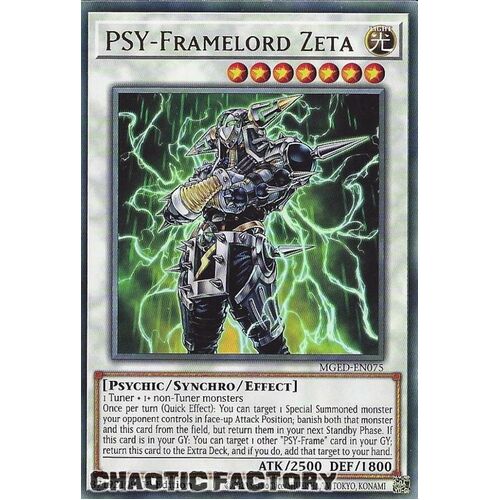 MGED-EN075 PSY-Framelord Zeta Rare 1st Edition NM