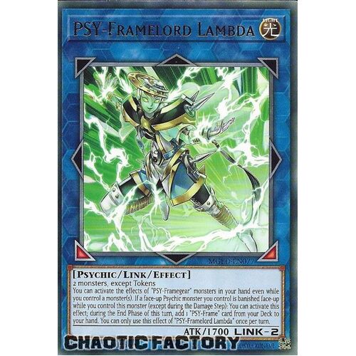 MGED-EN077 PSY-Framelord Lambda Rare 1st Edition NM