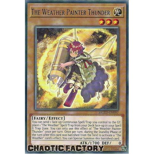 MGED-EN097 The Weather Painter Thunder Rare 1st Edition NM