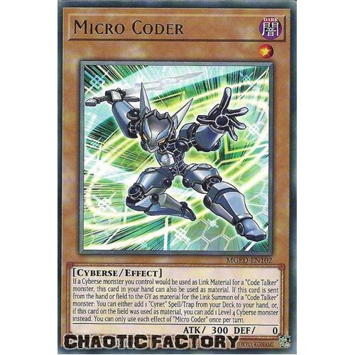 MGED-EN102 Micro Coder Rare 1st Edition NM