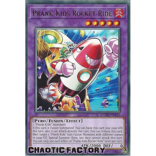 MGED-EN111 Prank-Kids Rocket Ride Rare 1st Edition NM