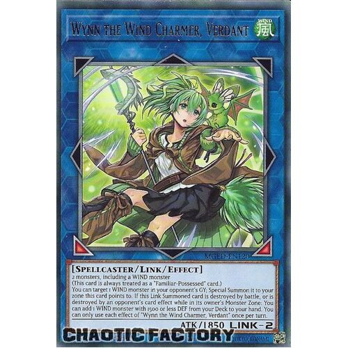 MGED-EN120 Wynn the Wind Charmer, Verdant Rare 1st Edition NM