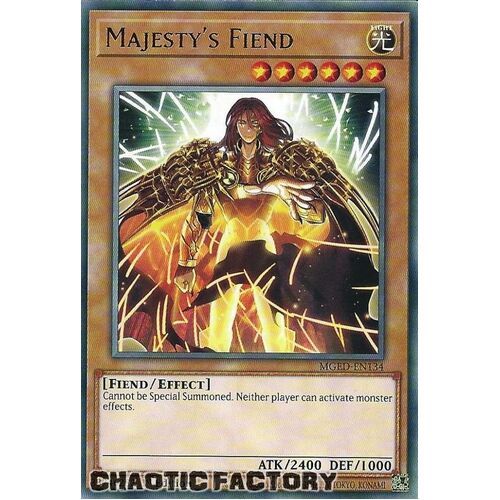 MGED-EN134 Majesty's Fiend Rare 1st Edition NM