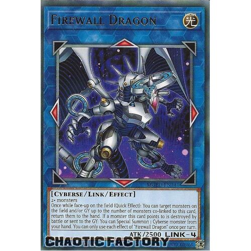 MGED-EN141 Firewall Dragon (alternate art v1) Rare 1st Edition NM