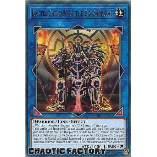 MGED-EN143 Battle Shogun of the Six Samurai Rare 1st Edition NM