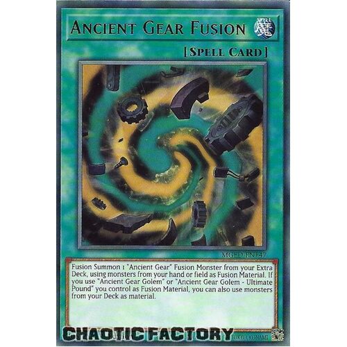 MGED-EN147 Ancient Gear Fusion Rare 1st Edition NM