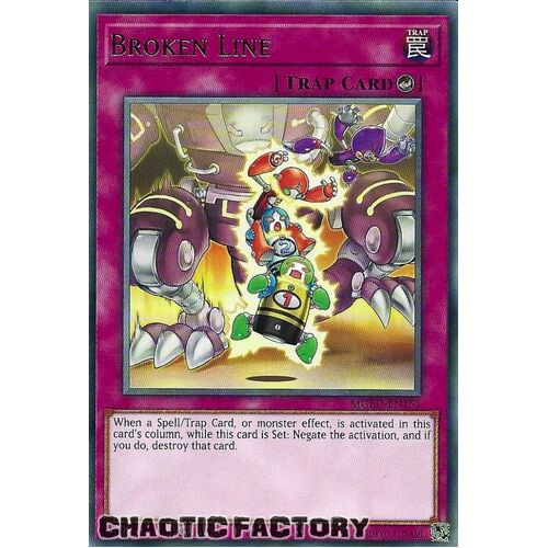 MGED-EN151 Broken Line Rare 1st Edition NM