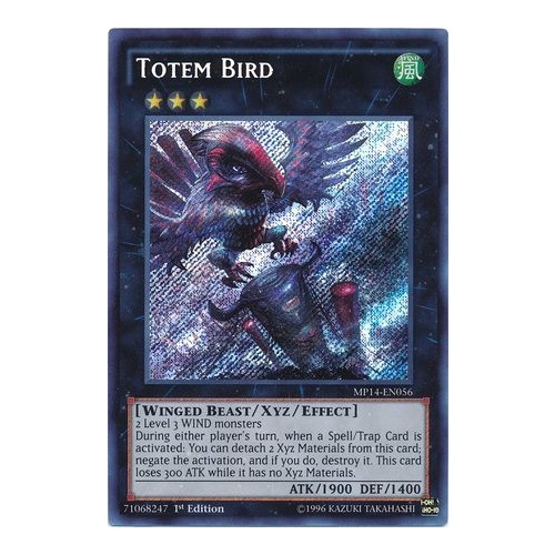 Totem Bird - MP14-EN056 - Secret Rare 1ST EDITION NM