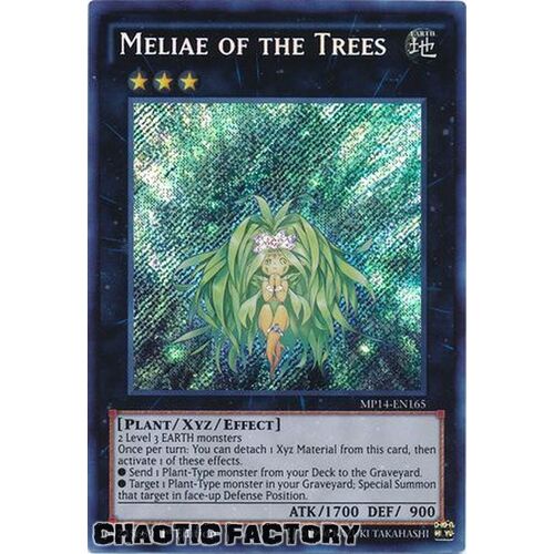 US PRINT Meliae of the Trees - MP14-EN165 - Secret Rare 1st Edition NM