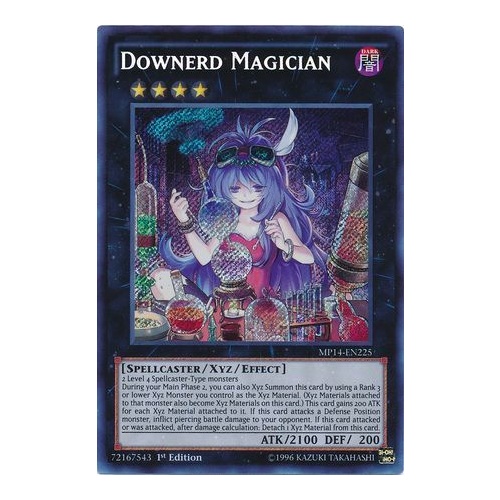 Downerd Magician - MP14-EN225 - Secret Rare NM 1st edition NM