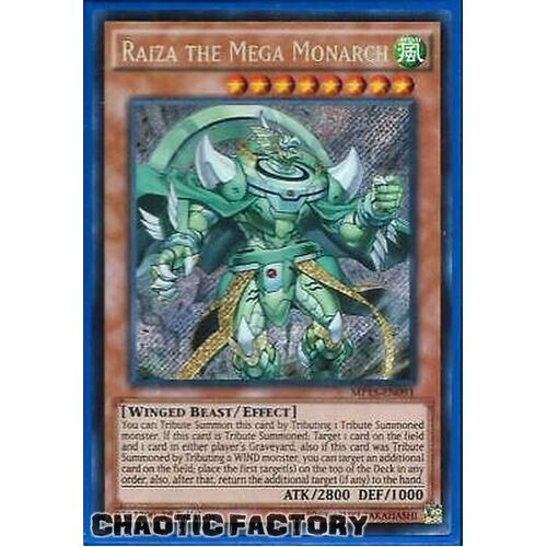 Raiza the Mega Monarch - MP15-EN091 - Secret Rare 1st Edition NM