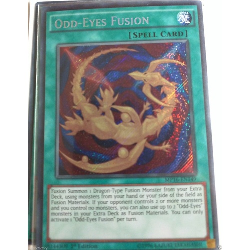 Odd-Eyes Fusion 1st Edition Secret Rare MP16-EN149 (NM/M)