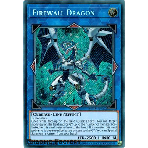 MP18-EN062 Firewall Dragon Secret Rare 1st Edition NM