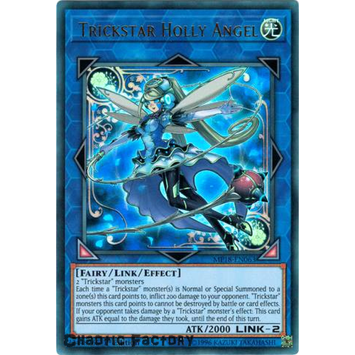 Yugioh MP18-EN063 Trickstar Holly Angel Ultra Rare 1st Edition NM