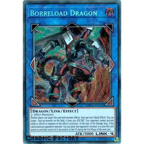 MP18-EN131 Borreload Dragon Secret Rare 1st Edition NM
