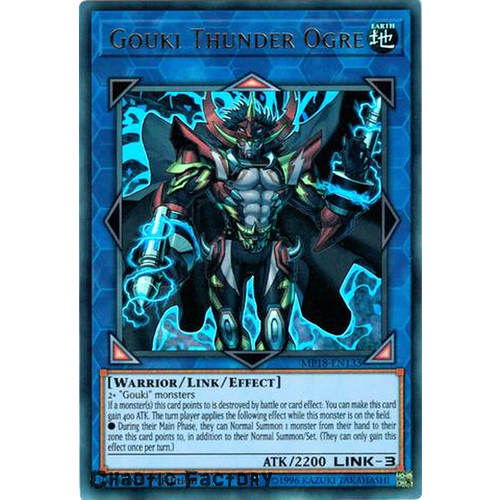 Yugioh MP18-EN133 Gouki Thunder Ogre Ultra Rare 1st Edition NM