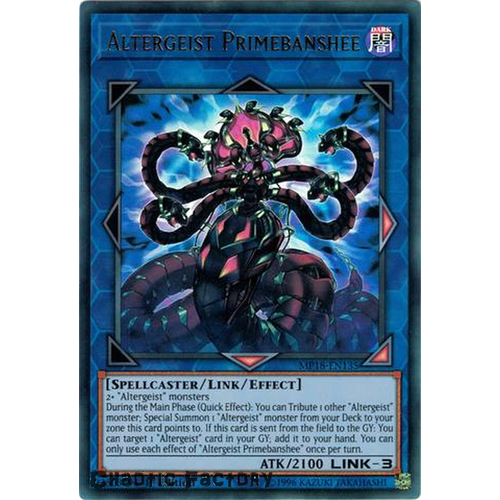 Yugioh MP18-EN135 Altergeist Primebanshee Ultra Rare 1st Edition NM
