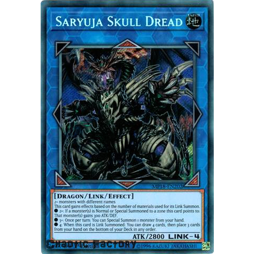 MP18-EN202 Saryuja Skull Dread Secret Rare 1st Edition NM