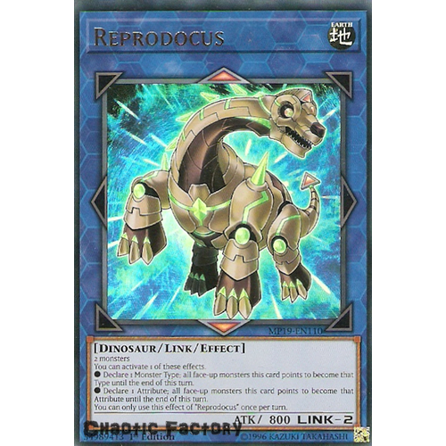 Yugioh MP19-EN110 Reprodocus Ultra Rare  NM