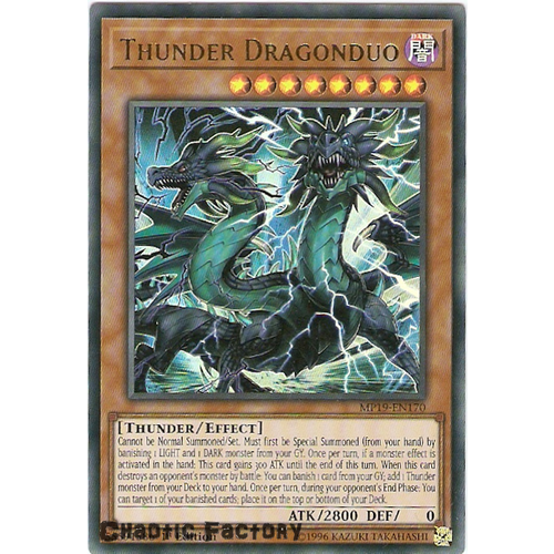 MP19-EN170 Thunder Dragonduo Ultra Rare  NM