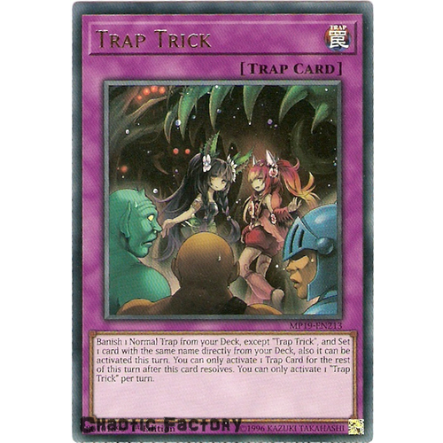 Yugioh MP19-EN213 Trap Trick Ultra Rare  NM