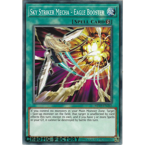 Yugioh MP19-EN265 Sky Striker Mecha - Eagle Booster Common  NM