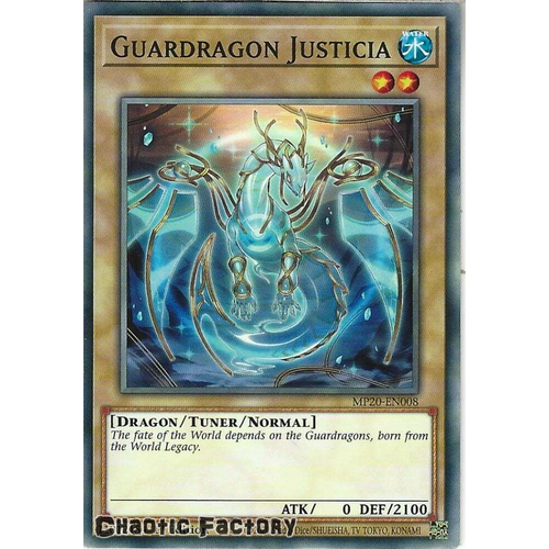 MP20-EN008 Guardragon Justicia Common 1st Edition NM