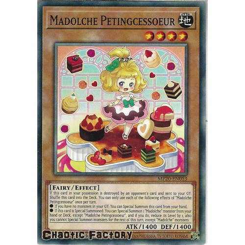 MP20-EN013 Madolche Petingcessoeur Common 1st Edition NM