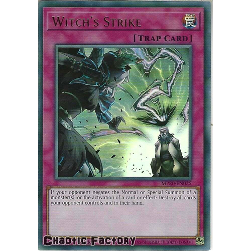 MP20-EN035 Witch's Strike Ultra Rare 1st Edition NM