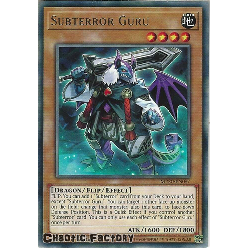 MP20-EN047 Subterror Guru Rare 1st Edition NM