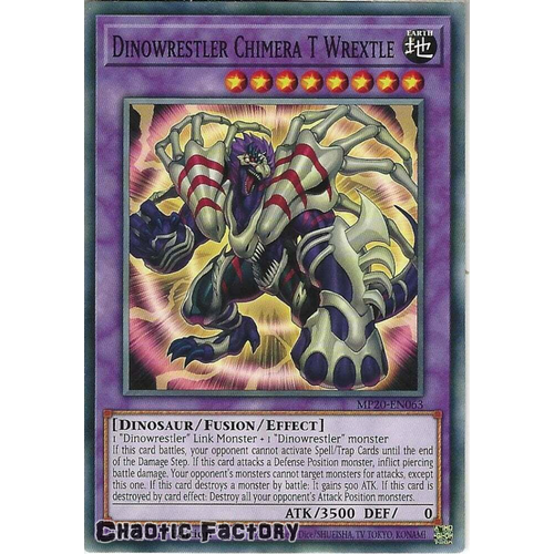 MP20-EN063 Dinowrestler Chimera T Wrextle Common 1st Edition NM