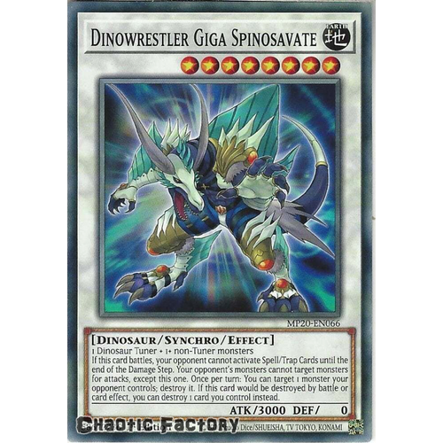 MP20-EN066 Dinowrestler Giga Spinosavate Common 1st Edition NM