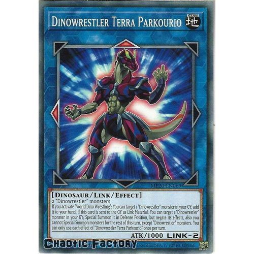 MP20-EN069 Dinowrestler Terra Parkourio Common 1st Edition NM