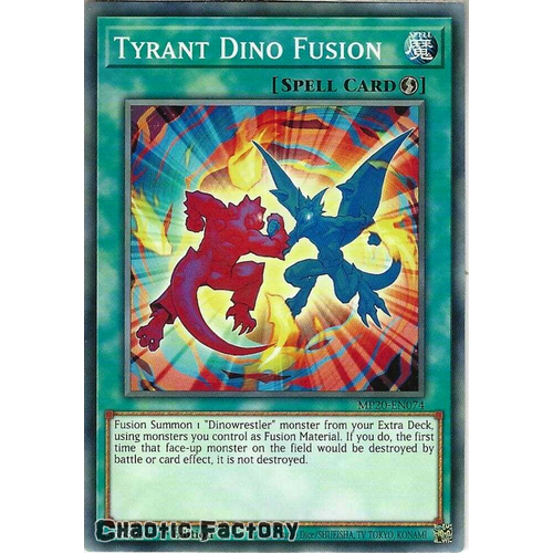 MP20-EN074 Tyrant Dino Fusion Common 1st Edition NM