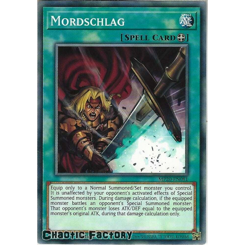 MP20-EN081 Mordschlag Common 1st Edition NM