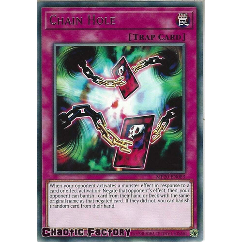 MP20-EN083 Chain Hole Rare 1st Edition NM