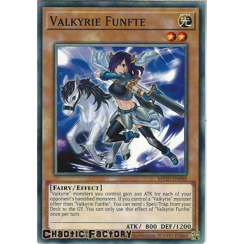 MP20-EN088 Valkyrie Funfte Common 1st Edition NM