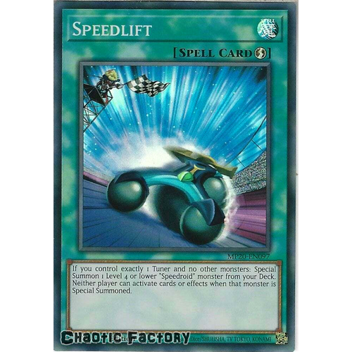 MP20-EN097 Speedlift Super Rare 1st Edition NM