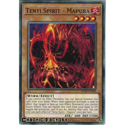 MP20-EN108 Tenyi Spirit - Mapura Common 1st Edition NM