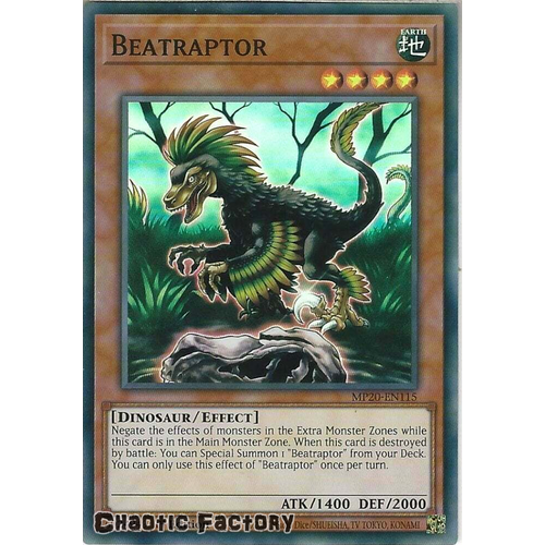 MP20-EN115 Beatraptor Super Rare 1st Edition NM