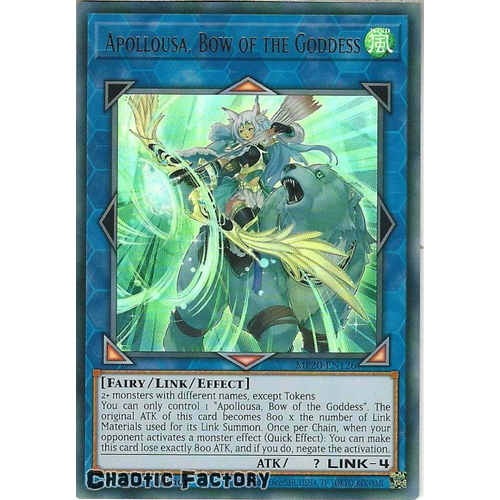 MP20-EN126 Apollousa, Bow of the Goddess Ultra Rare 1st Edition NM