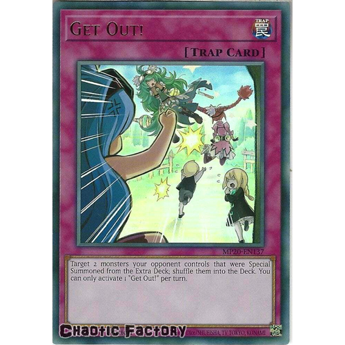 MP20-EN137 Get Out! Ultra Rare 1st Edition NM